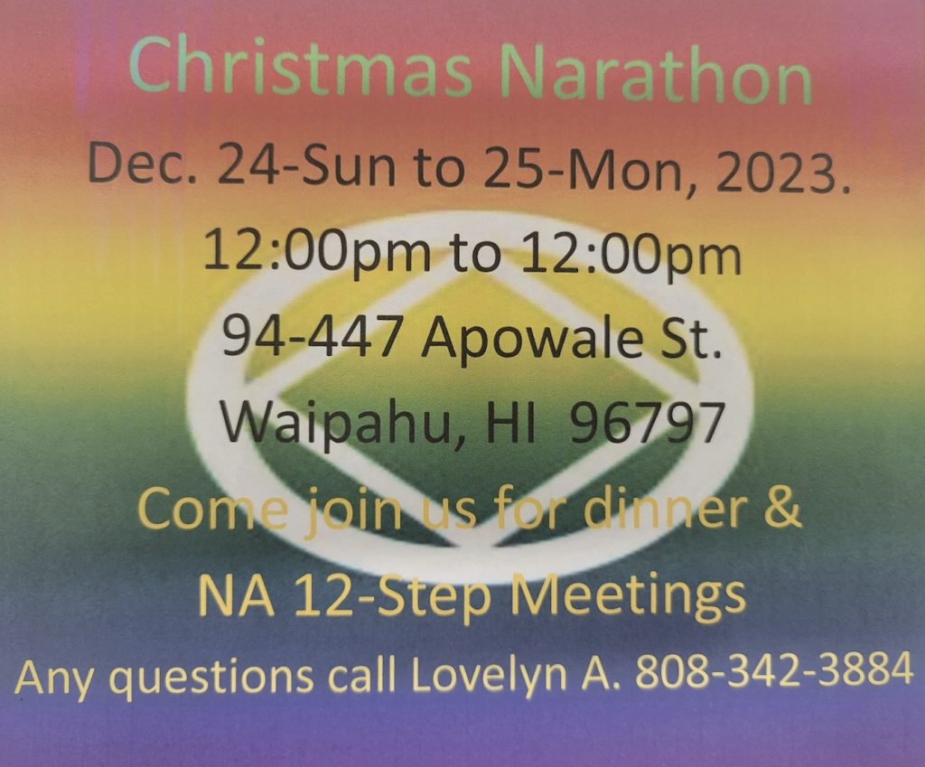 Christmas Narathon Oahu 2023